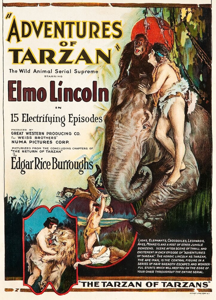 Приключения Тарзана (1921)
